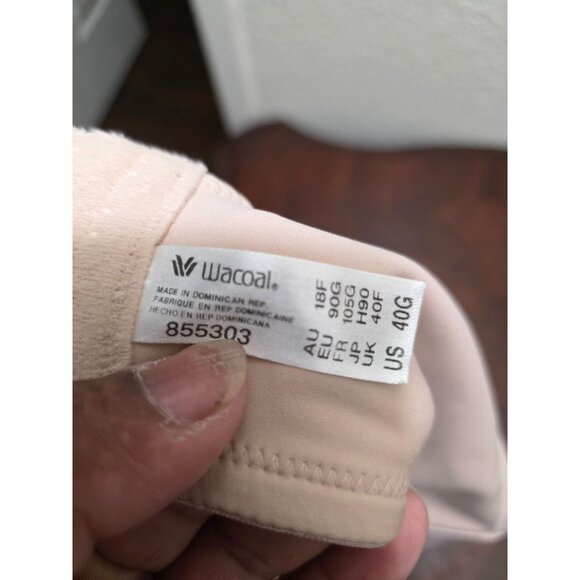 Wacoal Womens Beige Underwire Full Coverage Bra 40G - Picture 5 of 5